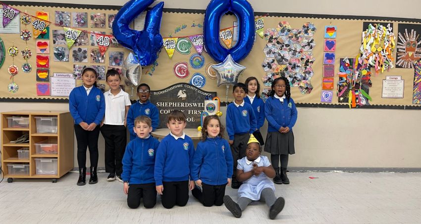 Happy 40th birthday Shepherdswell Academy